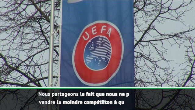 UEFA - Ceferin : Le football n'est pas à vendre !