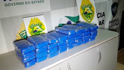 Exército faz apreensão de drogas na BR-277 1