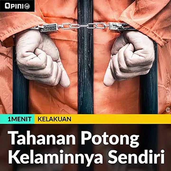 #1MENIT | Tahanan Potong Kelaminnya Sendiri