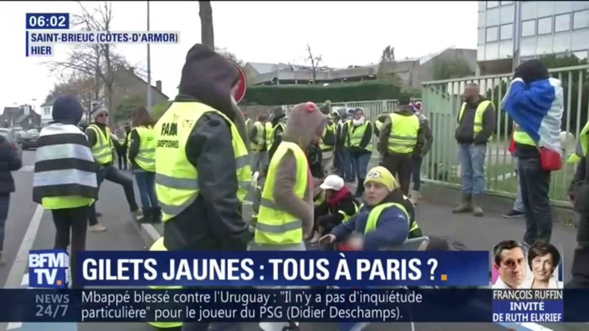 Gilets Jaunes Saint Brieuc Le Dernier Bastion Vidéo