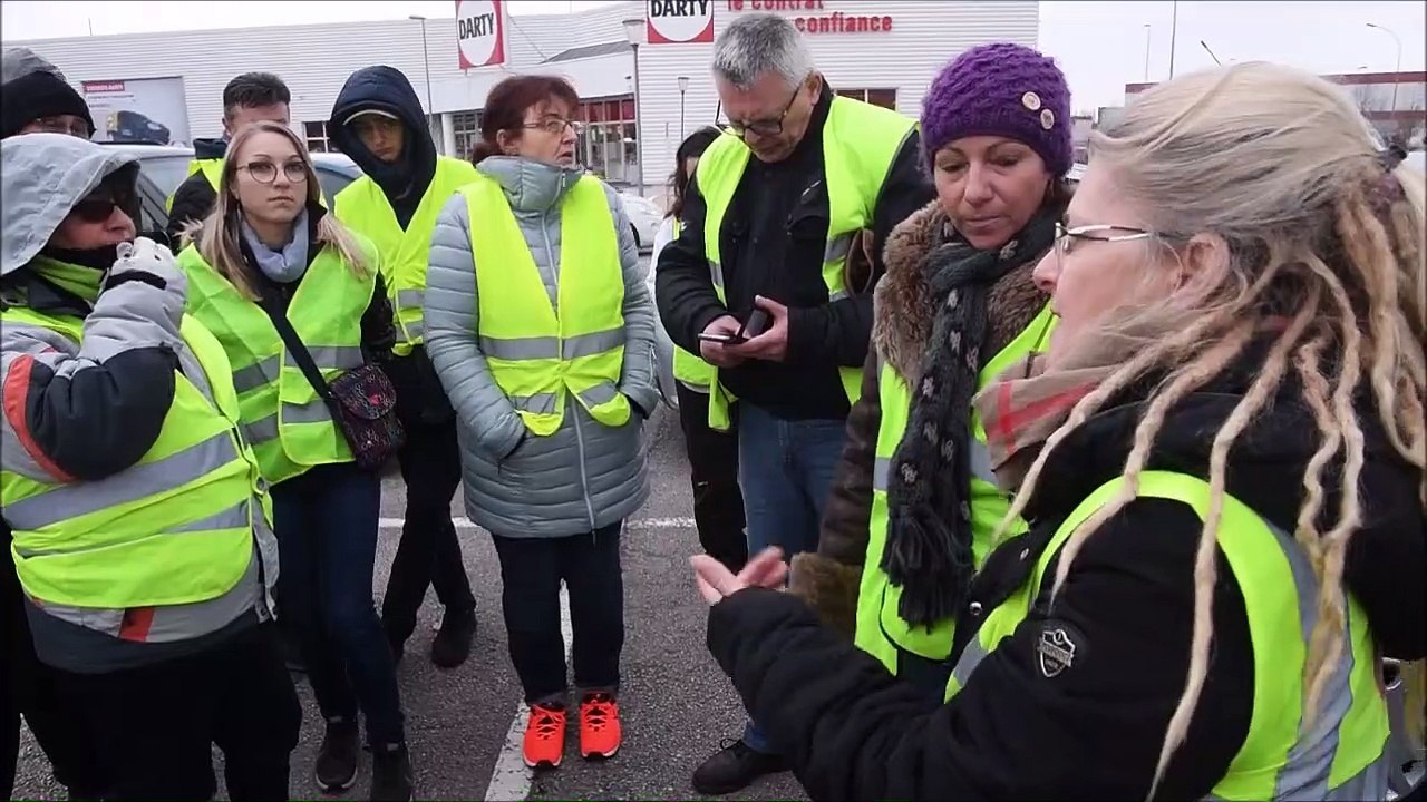 ChalonsurSaône où iront les gilets jaunes ces prochains jours ? Vidéo Dailymotion