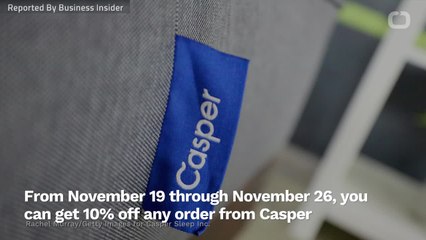 Casper Mattresses Offering 10% Deals For 'Black Friday'