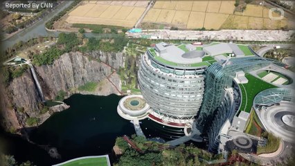 World's First 'Quarry' Hotel Opens In Shanghai