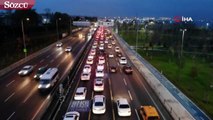 Avrasya Tüneli’nde kaza; yoğun trafik oluştu