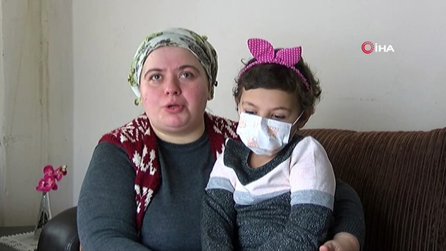 Lösemi hastası Medine’nin tek isteği “Evde eğitim”