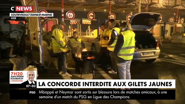 Malgré l'interdiction de manifester à la Concorde, des gilets jaunes assurent qu'il y seront ! Regardez