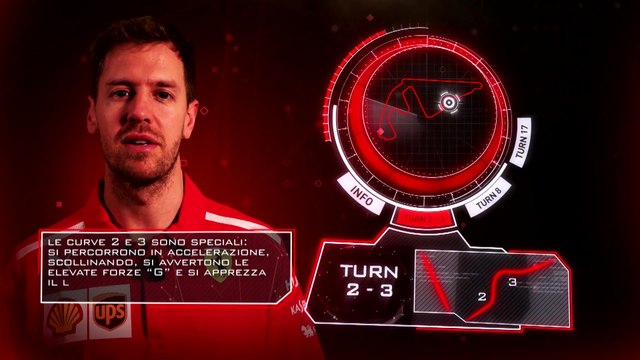 Sebastian Vettel spiega il Circuito di Yas Marina 2018