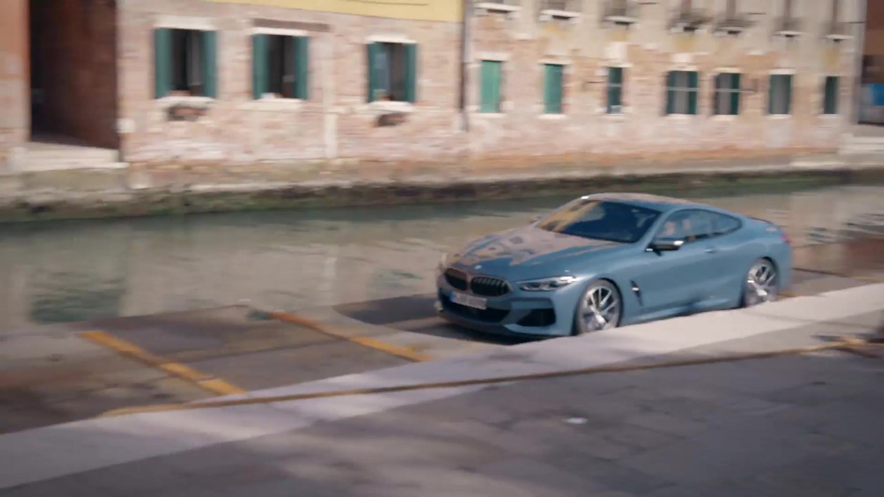 BMW Venice Making of event launch New BMW 8 Series Coupé