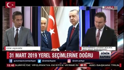 GÜNÜN RAPORU 19 KASIM 2018 KONUK-LEVENT BÜLBÜL