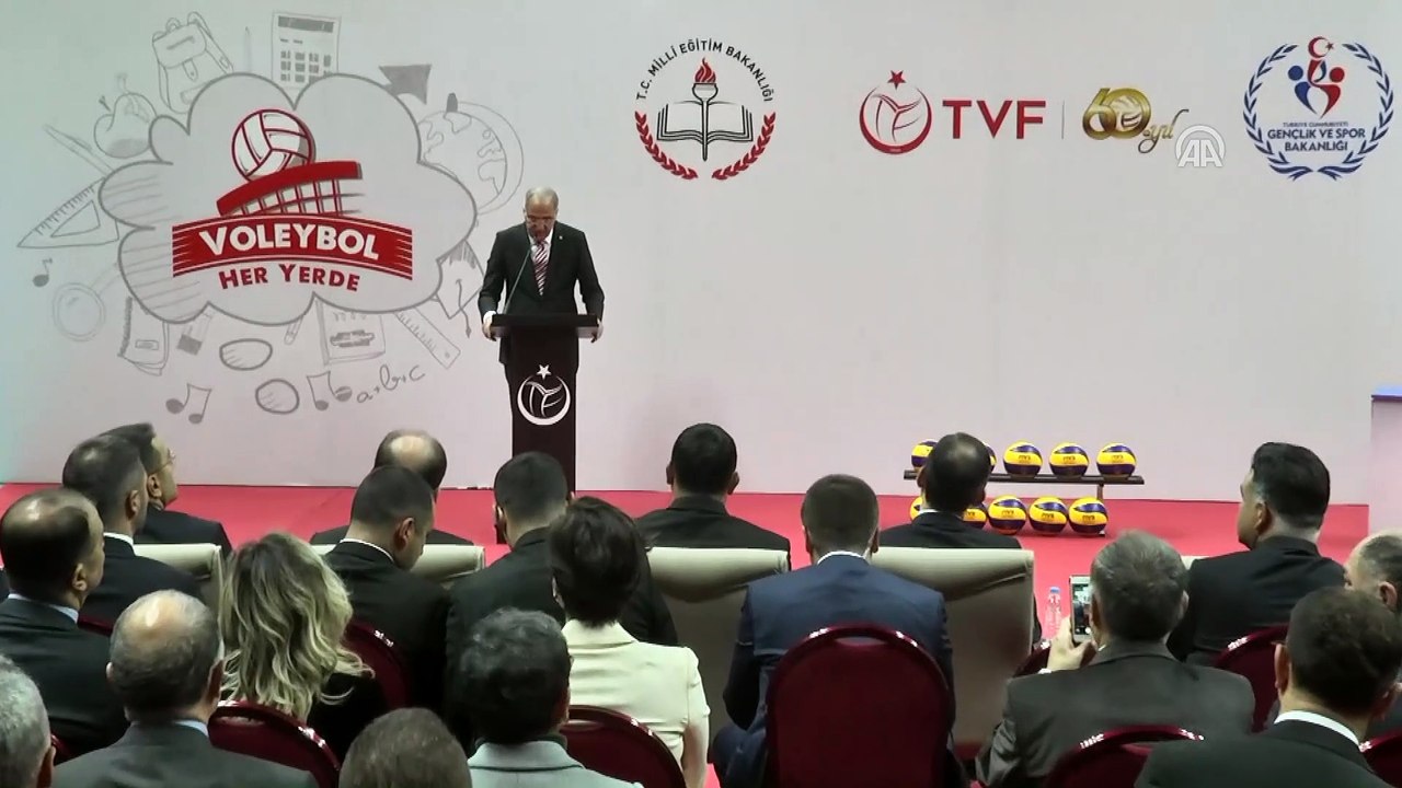 'Voleybol Her Yerde' protokolü imza töreni - ANKARA