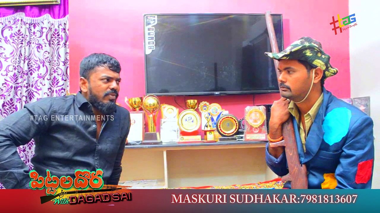 చెల్లెలిదా రోడ్డు మీద పోయే దానిదా ?||Pittaladora with Daggad sai exclusive Interview part-6 #tag