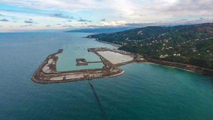 Erdoğan'ın Yakından Takip Ettiği Rize-Artvin Havalimanı Projesinde Çalışmalar Devam Ediyor