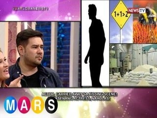 Mars: Actor, masyadong naging passionate sa kissing scene! | Mars Mashadow