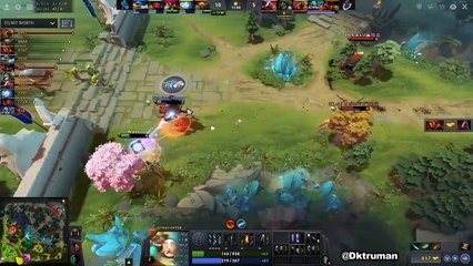 7.20 GRIMSTROKE FIRST PRO GAME! - NEWBEE vs KEEN - H-CUP DOTA 2