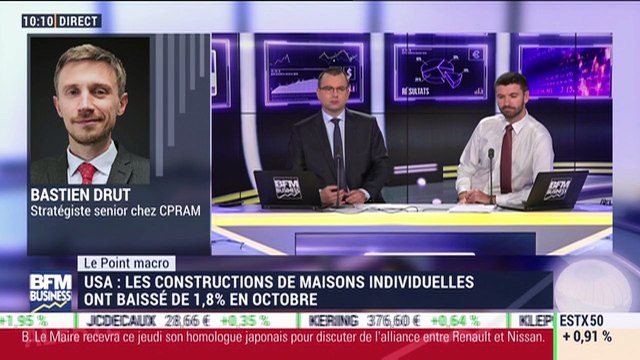 Le point macro: USA, les constructions de maisons individuelles ont baissé de 1,8% en octobre - 21/11