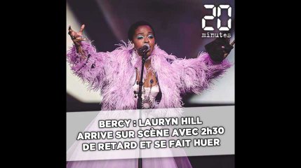 Bercy: Lauryn Hill arrive sur scène avec 2h30 de retard et se fait huer