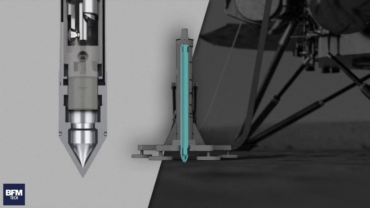 Cette "taupe" va sonder les profondeurs de Mars