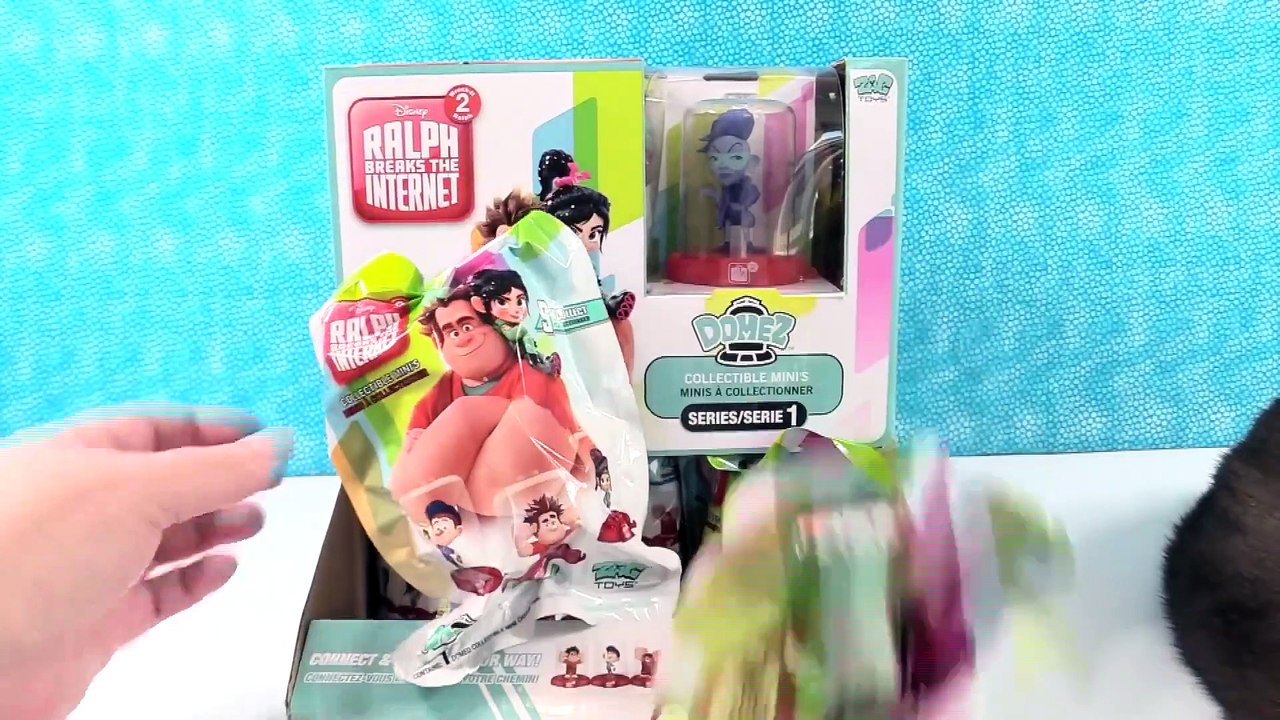 Ralph Breaks The Internet Wreck It Disney Movie Domez Figures Series 2 Unboxing _ PSToyReviews