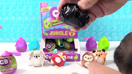 Cutie Beans Series 1 Jungle Blind Bag Plush Full Box _ PSToyReviews
