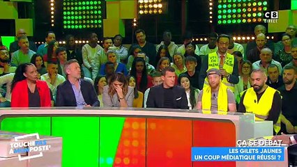 Extrait de l'intervention des "Gilets Jaunes" sur le plateau de "TPMP" sur C8