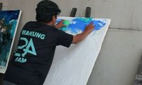 Bernilai Seni Tinggi, Lukisan Tanpa Kuas Berharga Jutaan Rupiah