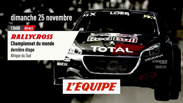12ème étape en Afrique du Sud, bande-annonce - AUTO - CHAMPIONNAT DU MONDE DE RALLYCROSS