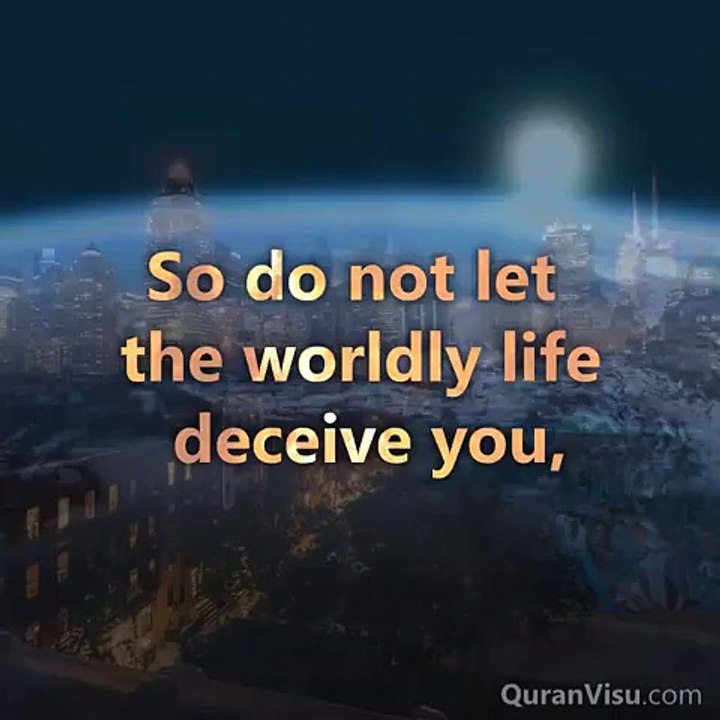 ‪Quran Visualization - Surah Luqman _ Verse 33-34