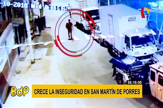 Inseguridad ciudadana: incrementan robos al paso en calles de SMP