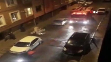 Yangına giden itfaiye aracına 'Park' engeli