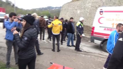 Kontrolden Çıkan Kamyonet Dereye Uçtu: 5 Yaralı