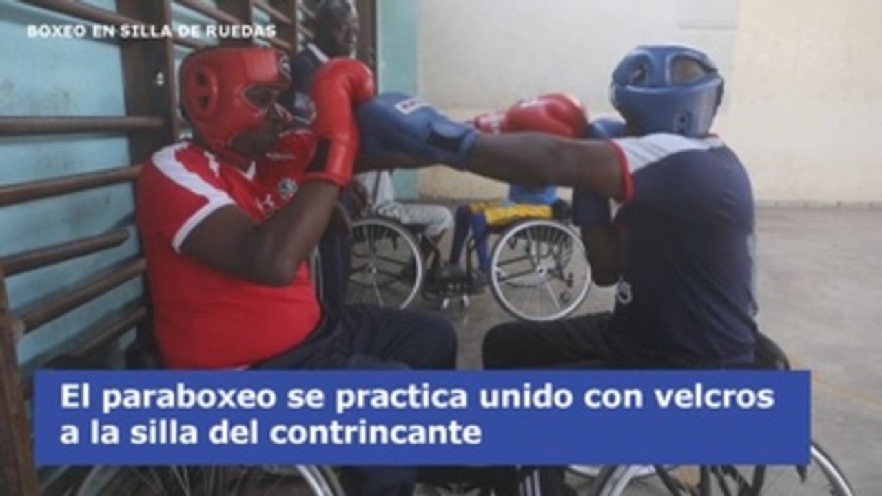 Boxeo en silla de ruedas
