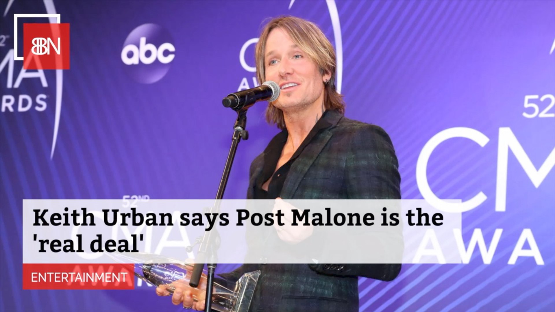 ⁣Keith Urban Is A Big Fan Of Post Malone