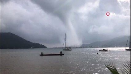 Hortum Nedeniyle Milyon Dolarlık Tekneler Kıyıya Uçtu