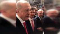 Cumhurbaşkanı Erdoğan meclis kulisinde konuştu:'Sizin ters köşe olmanız için Bakanlar Meclis’ten de olabilir'
