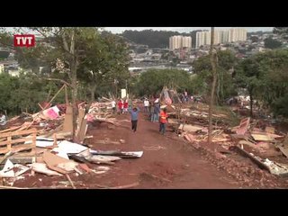 Confronto entre PM e moradores durante desocupação no JD São Luís