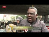 Para incorporar abono, professores fazem manifestação na Paulista