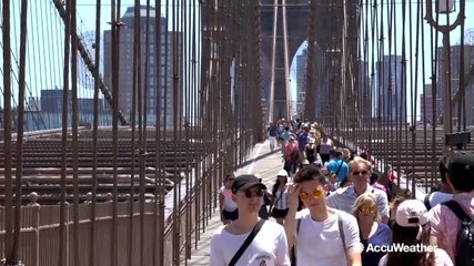 Heat wave takes over the Big Apple