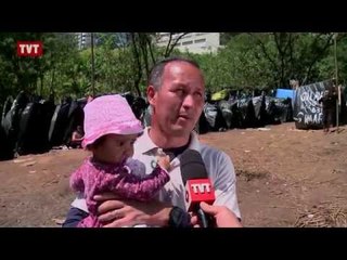 Famílias que ocupam área no Morumbi são hostilizadas pela vizinhança