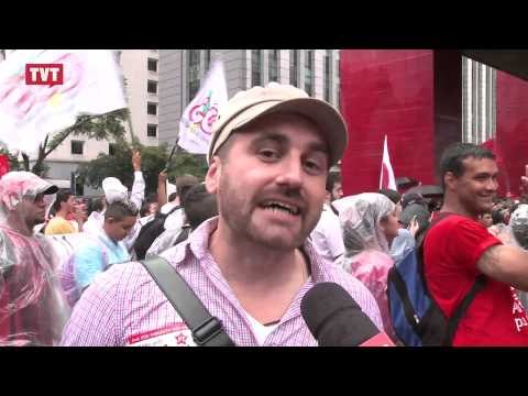Marcha Contra a direita, por direitos leva 20 mil à Av. Paulista