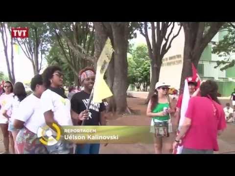 Movimentos sociais fazem 1ª ato do ano durante posse de Dilma