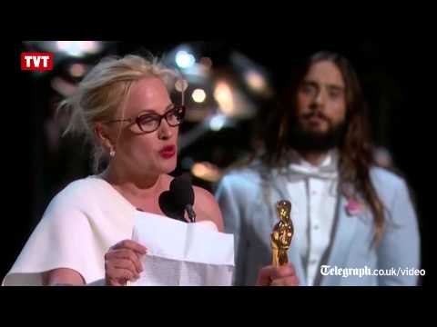 Atriz vencedora de Oscar faz discurso em defesa das mulheres