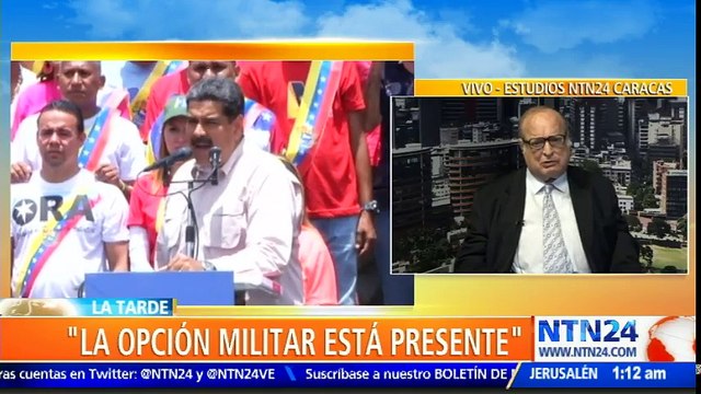 Milos Alcalay: Opción militar no es igual a una intervención