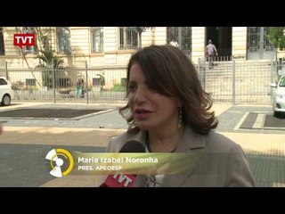 Greve dos professores da rede pública estadual tem 20% de adesão