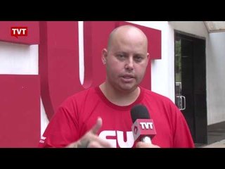 Em Brasília, trabalhadores defendem a democracia