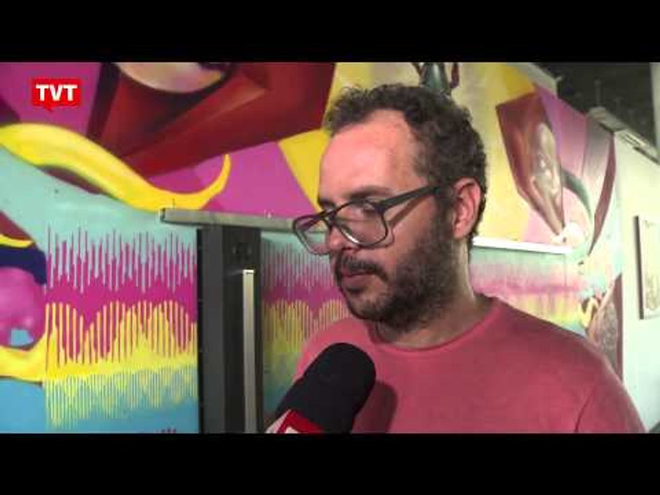 Artistas brasileiros e estrangeiros expõe graffitis no Ibirapuera