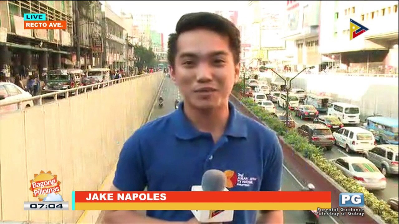 TRAFFIC UPDATE: Recto Ave.