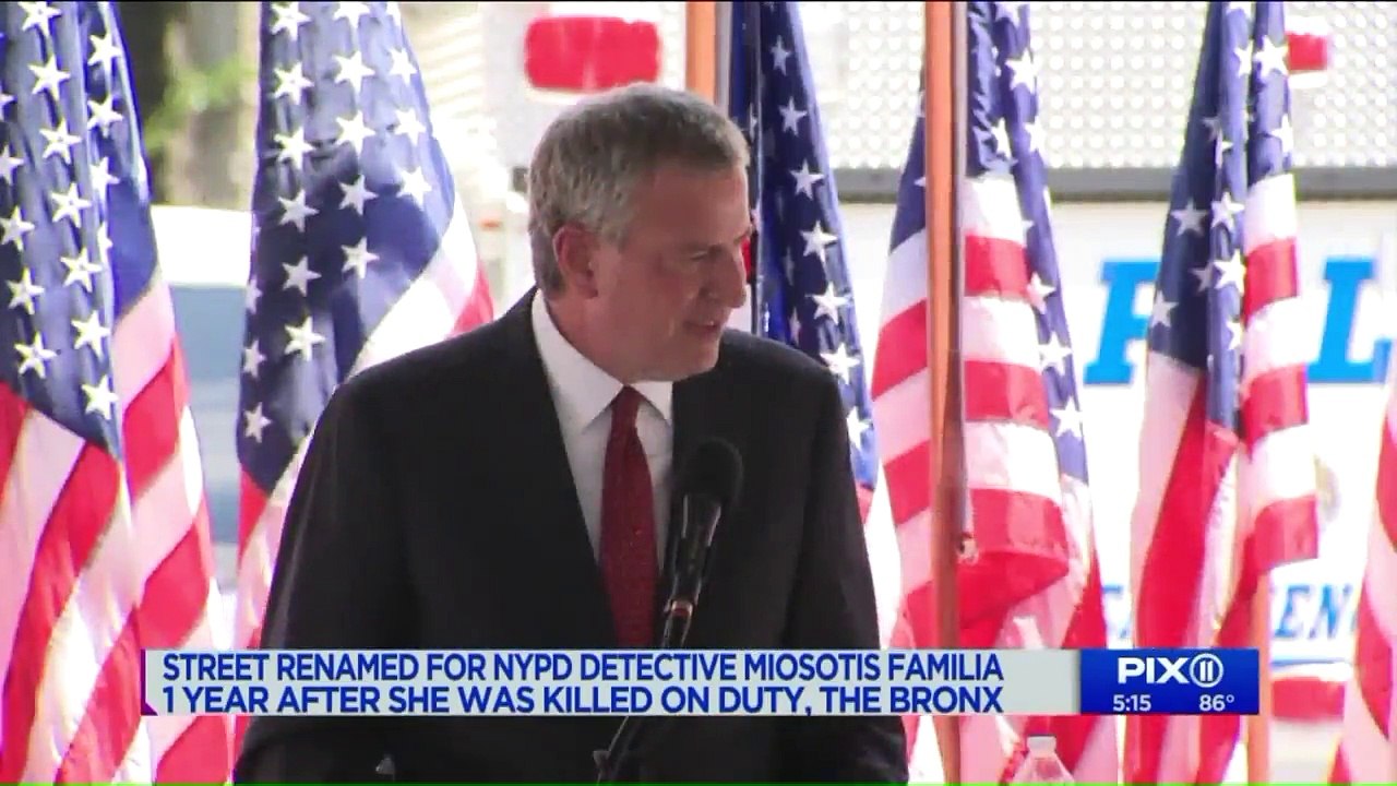 Street Renamed for NYPD Detective Miosotis Familia, 1 Year After Line-of-Duty Death