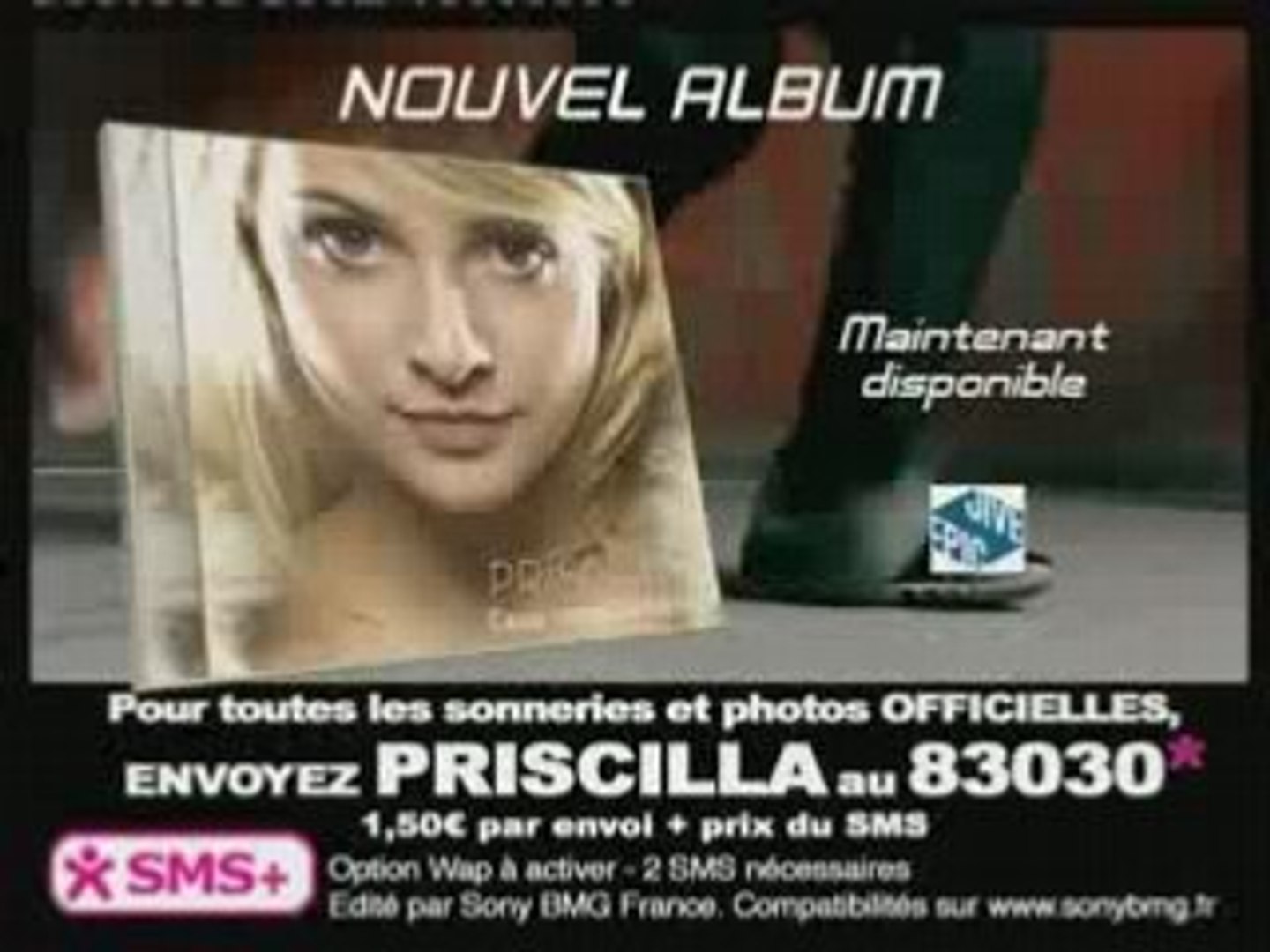 Priscilla - [156] - Publicité - Album Casse comme du verre - Vidéo  Dailymotion