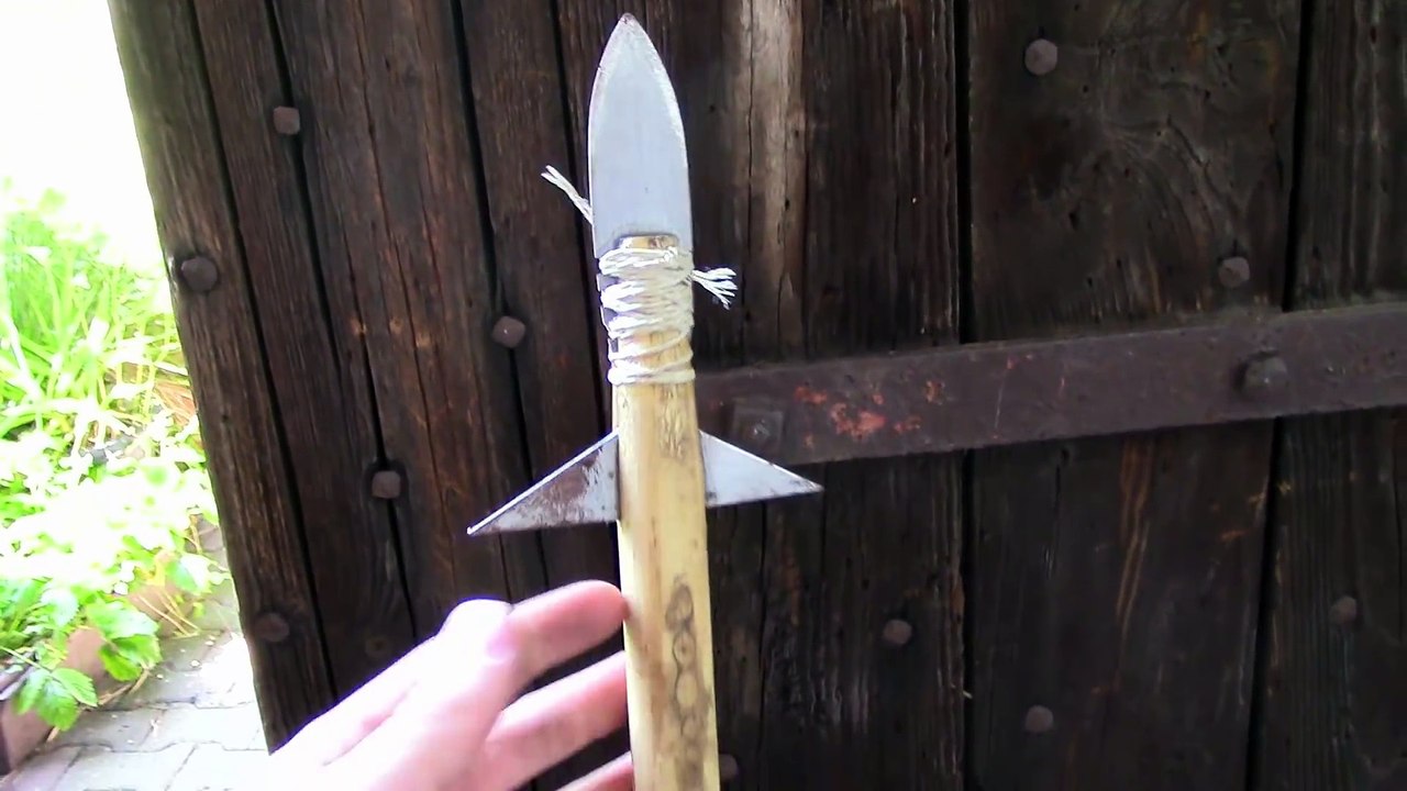 Pfeil Speer Selbst bauen Turorial