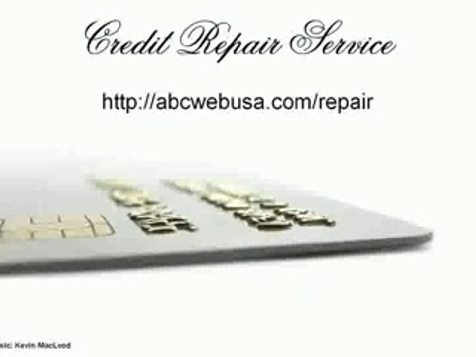 Bad Credit Repair Service